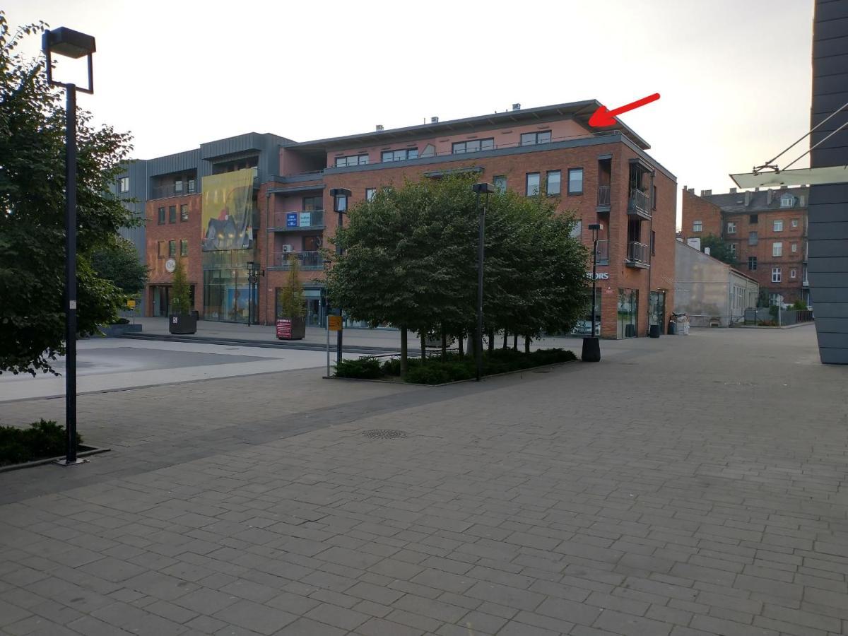 Apartament 80M2 Z 70M2 Tarasem -W Pelni Wyposazony - Wyjatkowe Centrum Miasta Włocławek Exteriör bild
