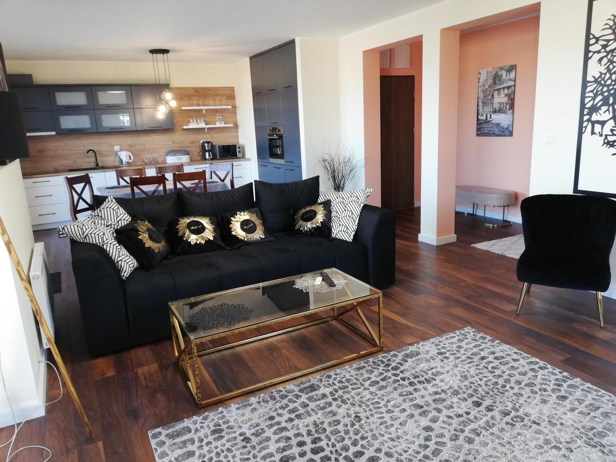 Apartament 80M2 Z 70M2 Tarasem -W Pelni Wyposazony - Wyjatkowe Centrum Miasta Włocławek Exteriör bild
